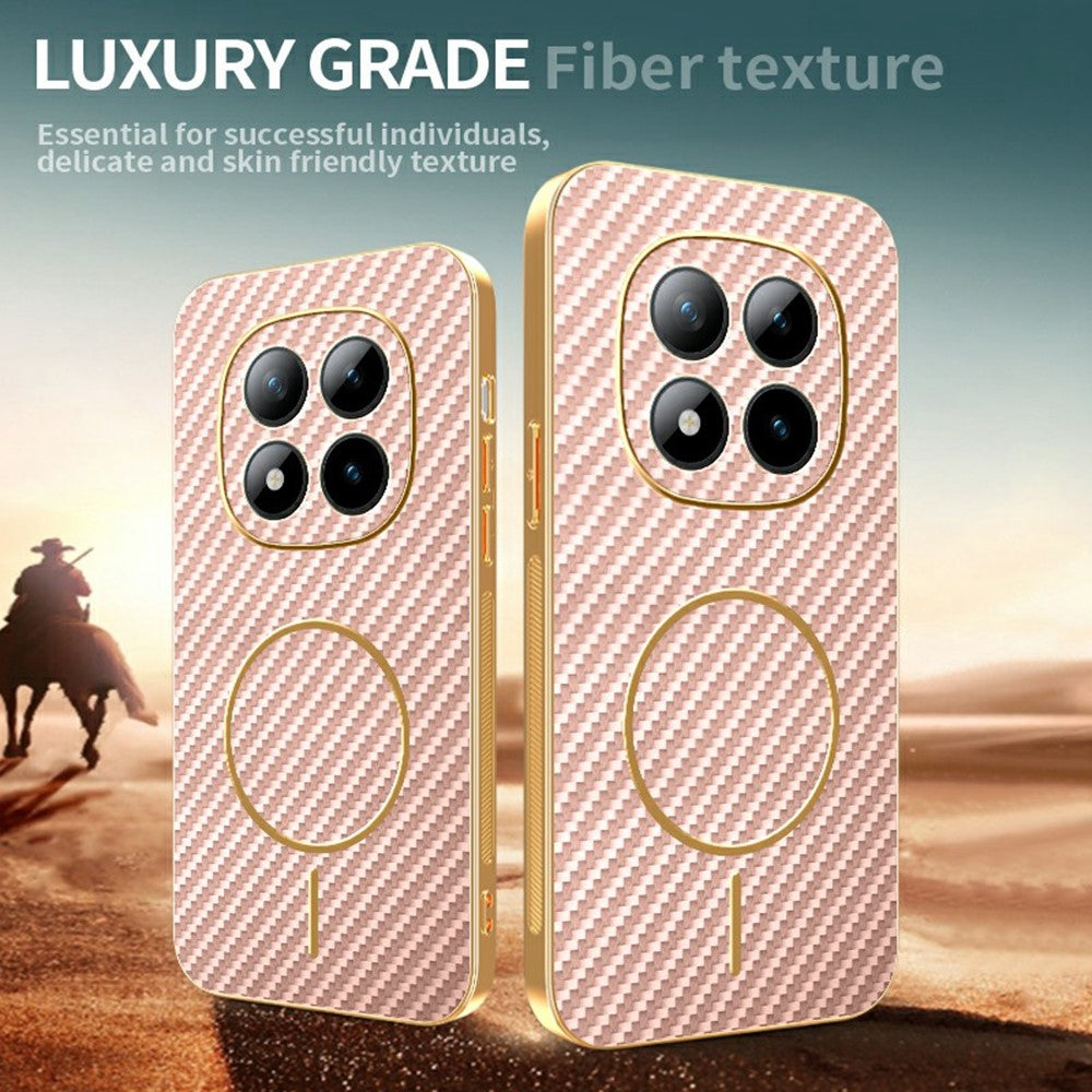 Capa Carbon Electro para Xiaomi Redmi Note 15 Pro Plus 5G