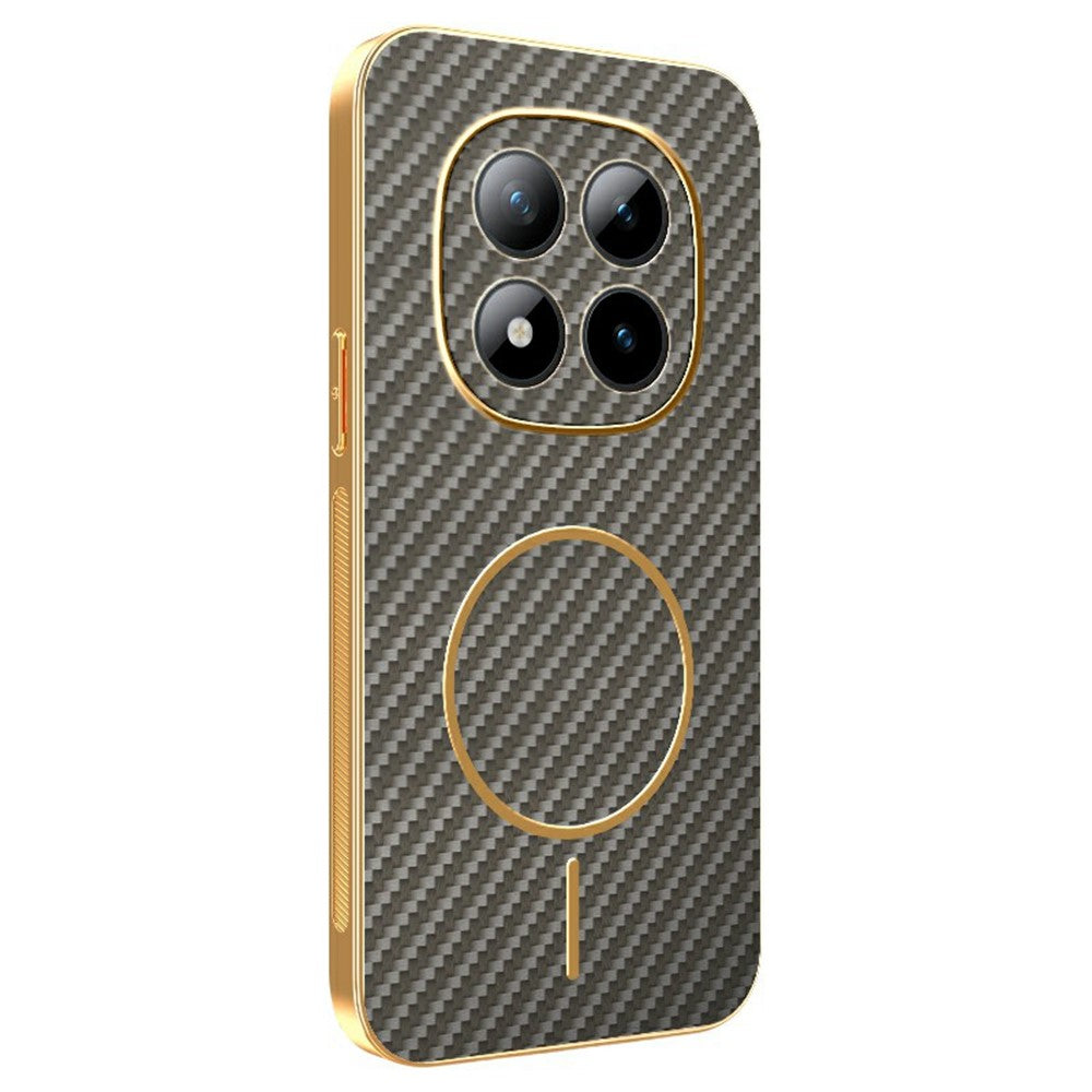 Capa Carbon Electro para Xiaomi Redmi Note 15 Pro Plus 5G