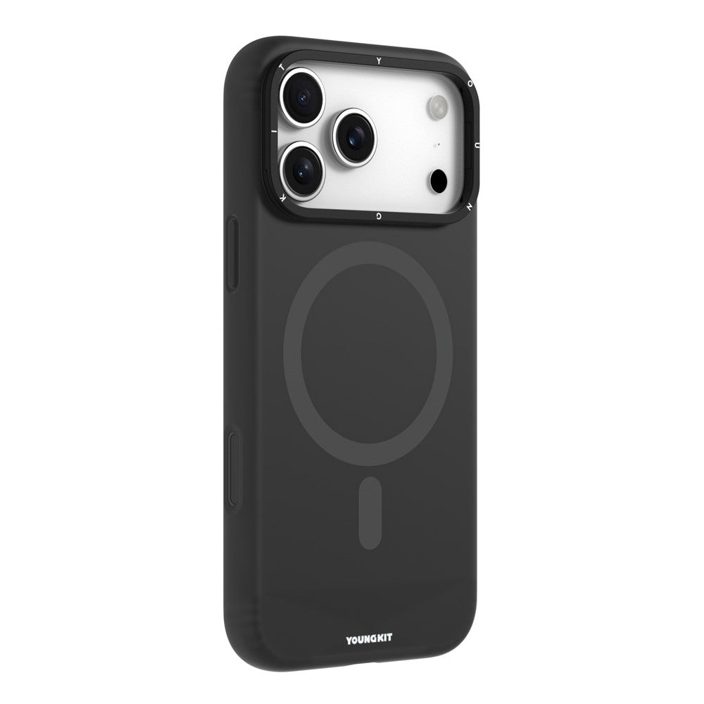 Capa Youngkit Lens Kickstand Silicone para iPhone 17 Pro