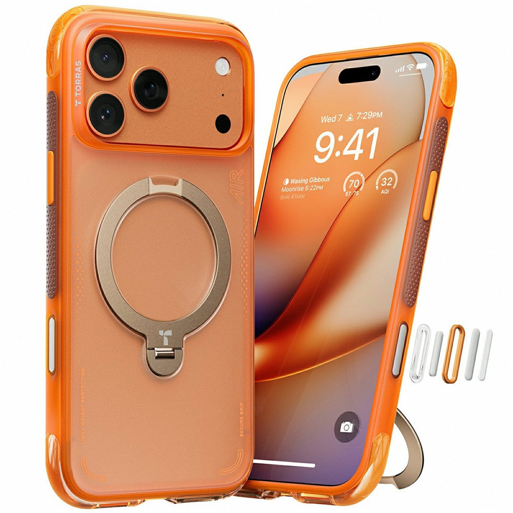Torras Ostand Q3 Air Magnetic Case for iPhone 17 Pro Max