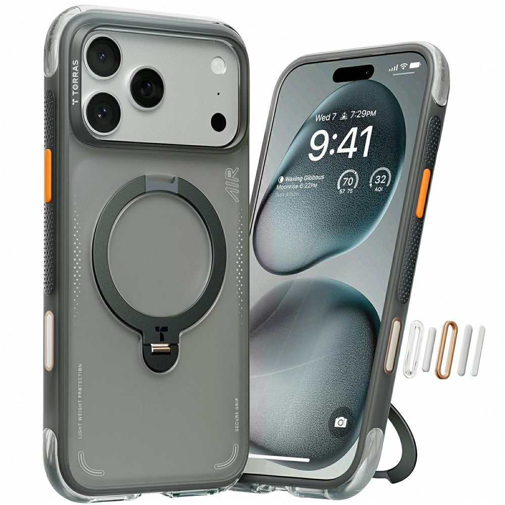 capa magnética torras ostand q3 air para iphone 17 pro max