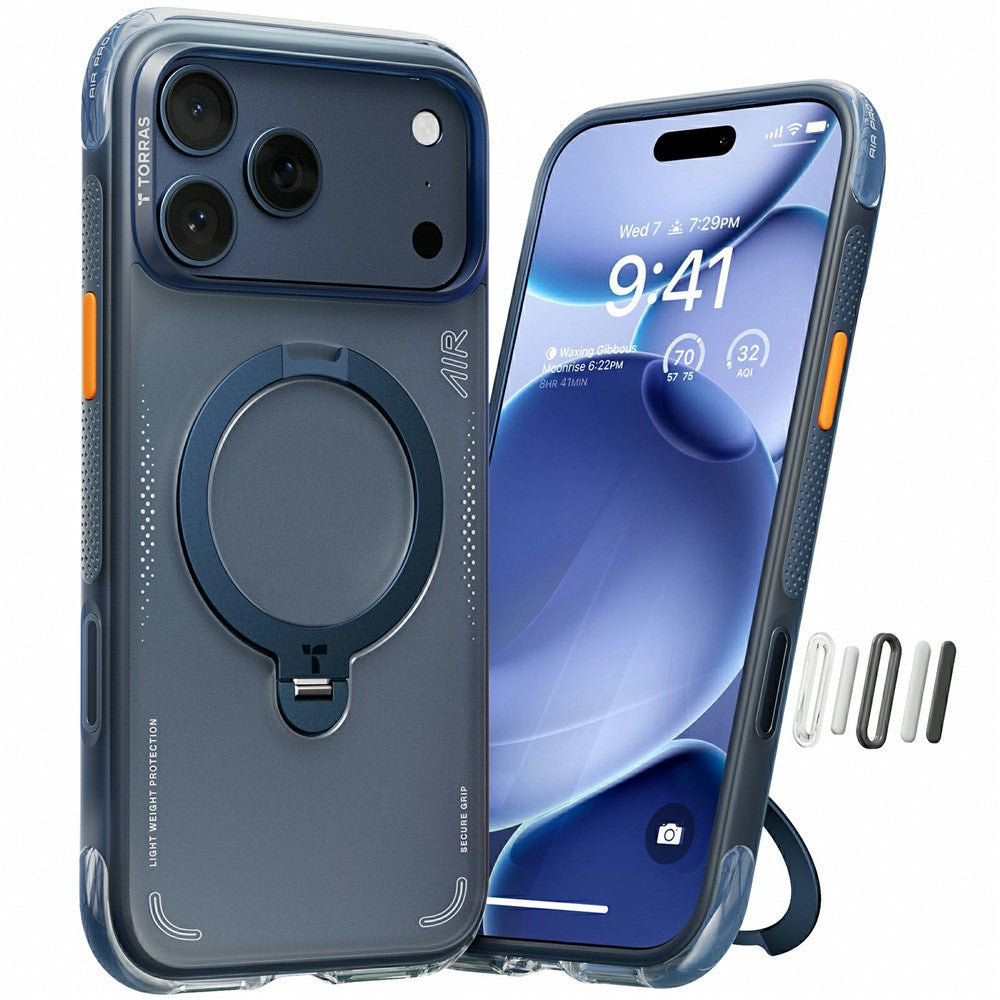 Torras Ostand Q3 Air Magnetic Case for iPhone 17 Pro Max