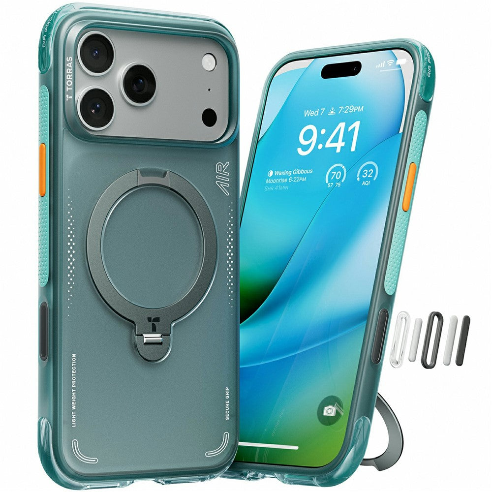 Torras Ostand Q3 Air Magnetic Case for iPhone 17 Pro Max
