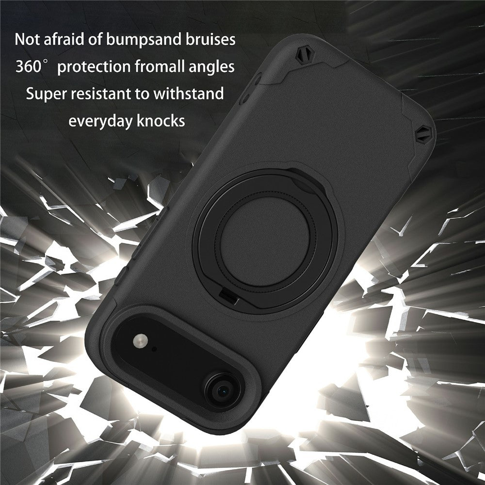 capa premium mcg style preta anti-choque para iphone air