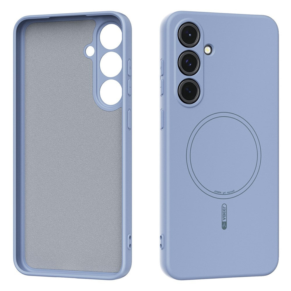 Capa Abeel em Silicone Líquido MagSafe para Samsung S24 Plus