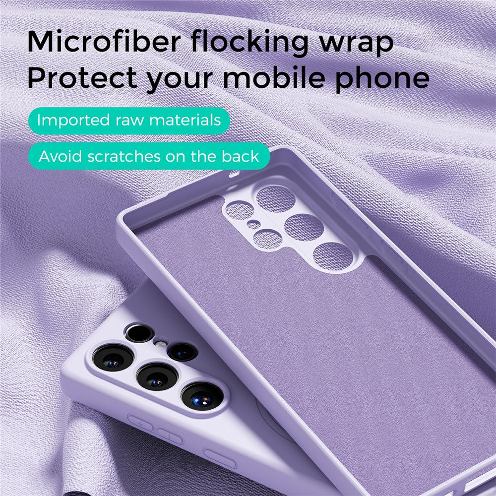 capa protetora premium silicone líquido samsung s24 ultra