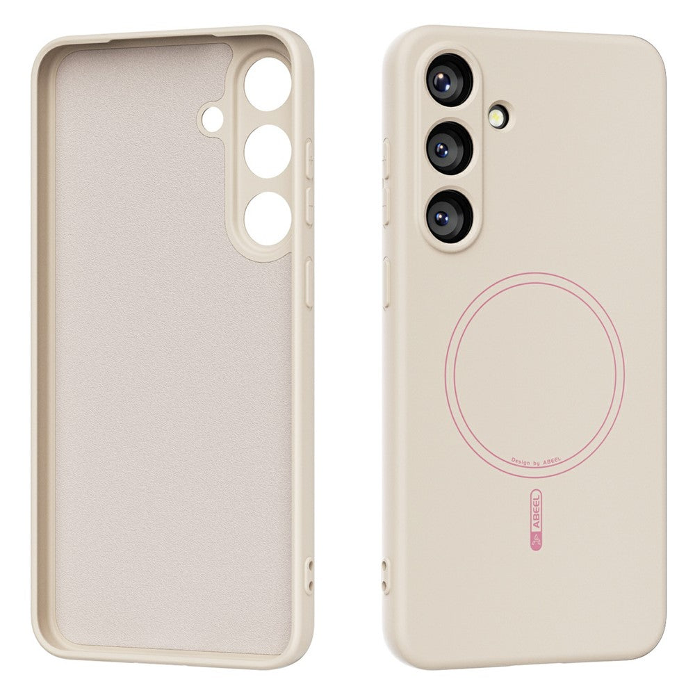 Capa Abeel em Silicone Líquido MagSafe para Samsung S25