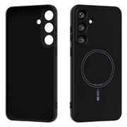 capa abeel em silicone líquido magsafe para samsung s25