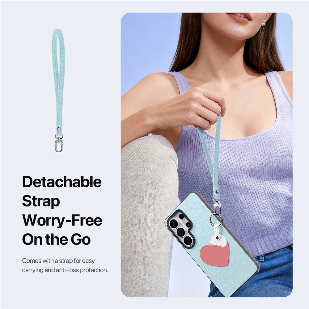 Dux Ducis Luvy Series Case with Ring for Samsung S26 Ultra