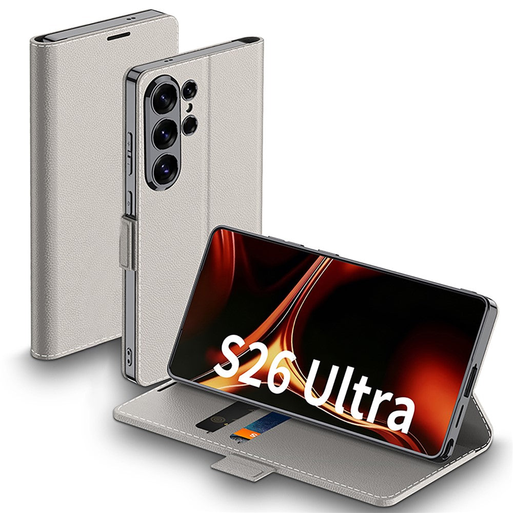 GKK Flip Case with Stand and Card Holder for Samsung S26 Ultra