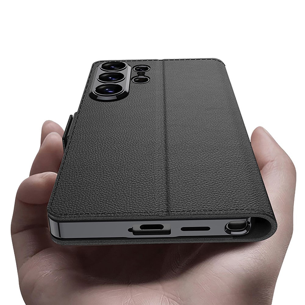 capa pu com porta cartoes samsung s26 ultra