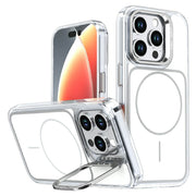 Capa MagSafe com Suporte Lens Stand para iPhone 15 Pro Max
