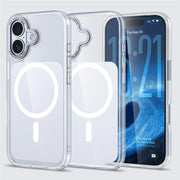 Capa Magnetic Clear MagSafe para iPhone 17