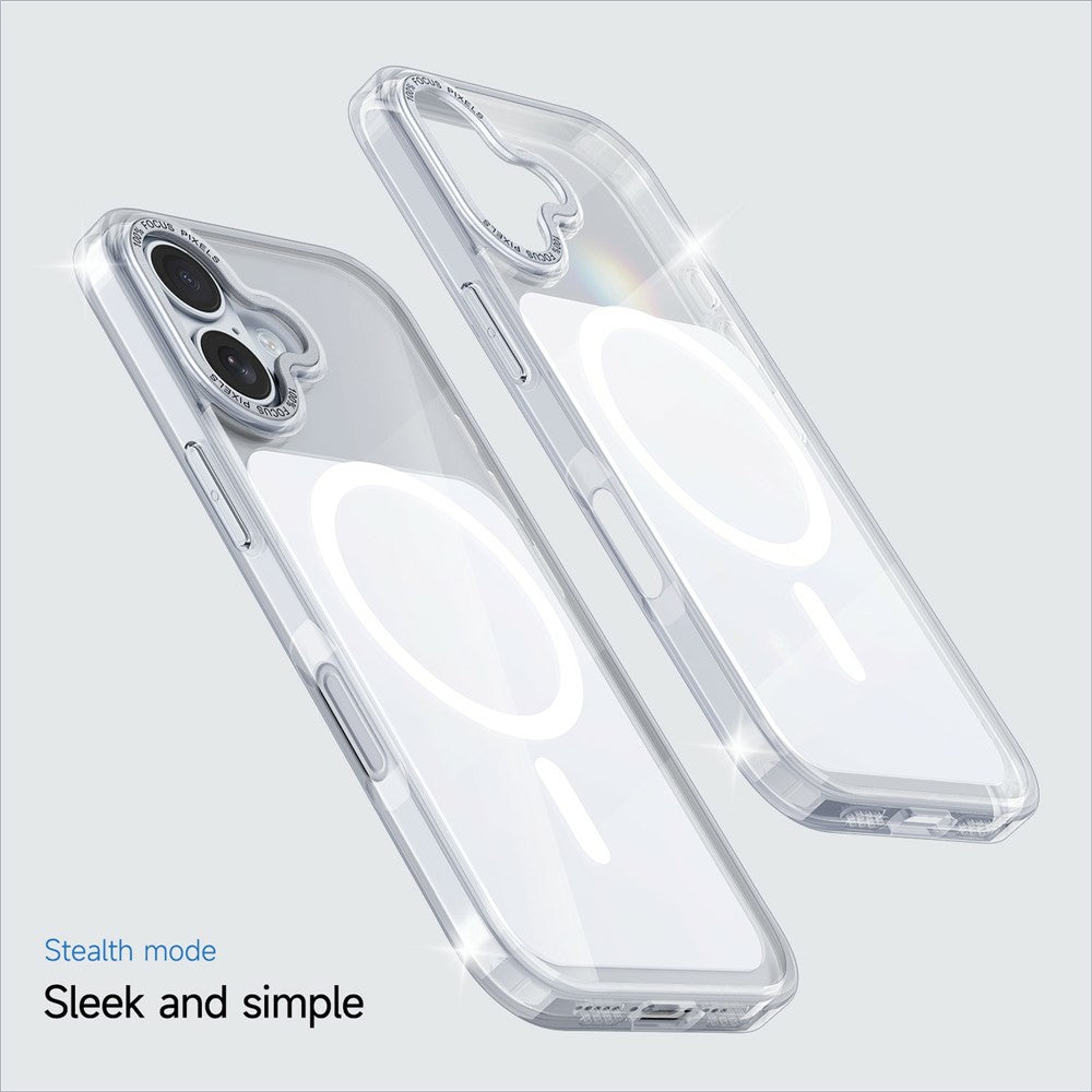 Capa Magnetic Clear MagSafe para iPhone 17