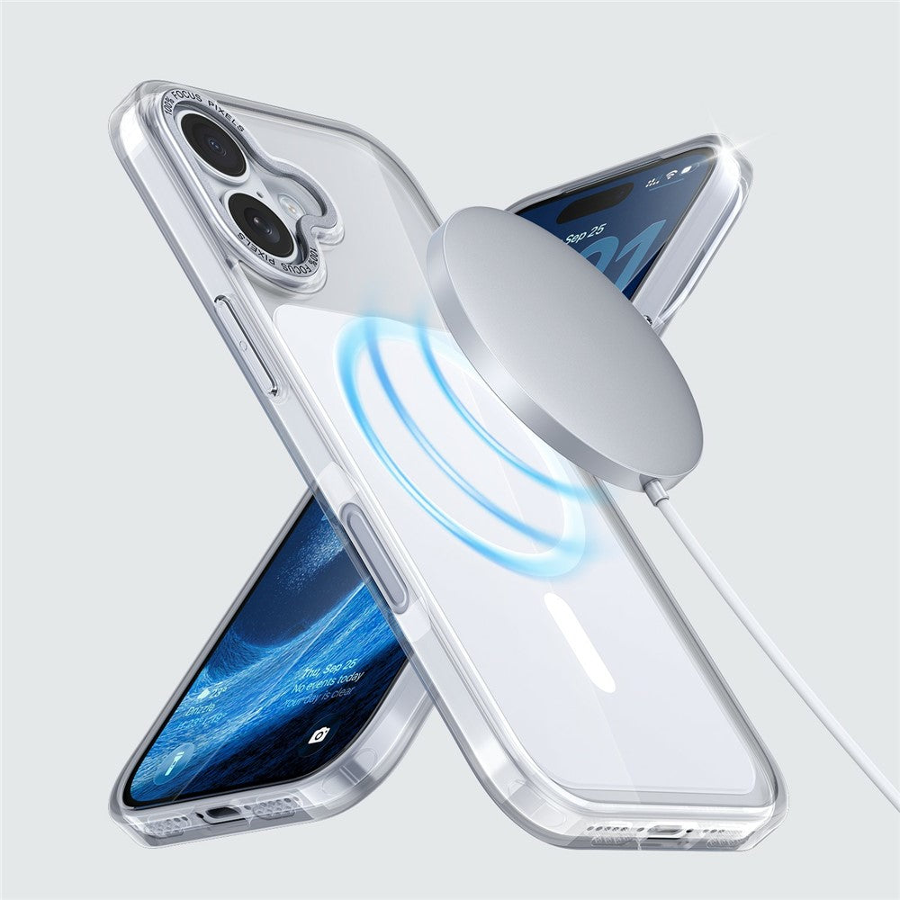 Capa Magnetic Clear MagSafe para iPhone 17