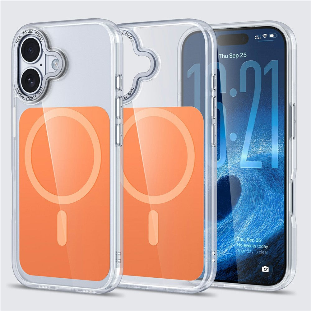Capa Magnetic Clear MagSafe para iPhone 17