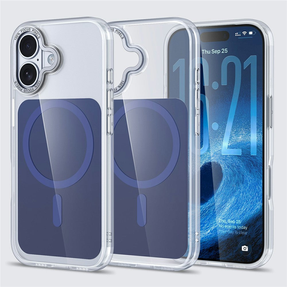 Capa Magnetic Clear MagSafe para iPhone 17