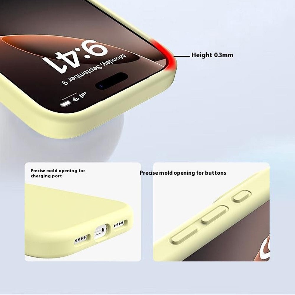 Capa Liquid Silicone SoftTouch para iPhone 17