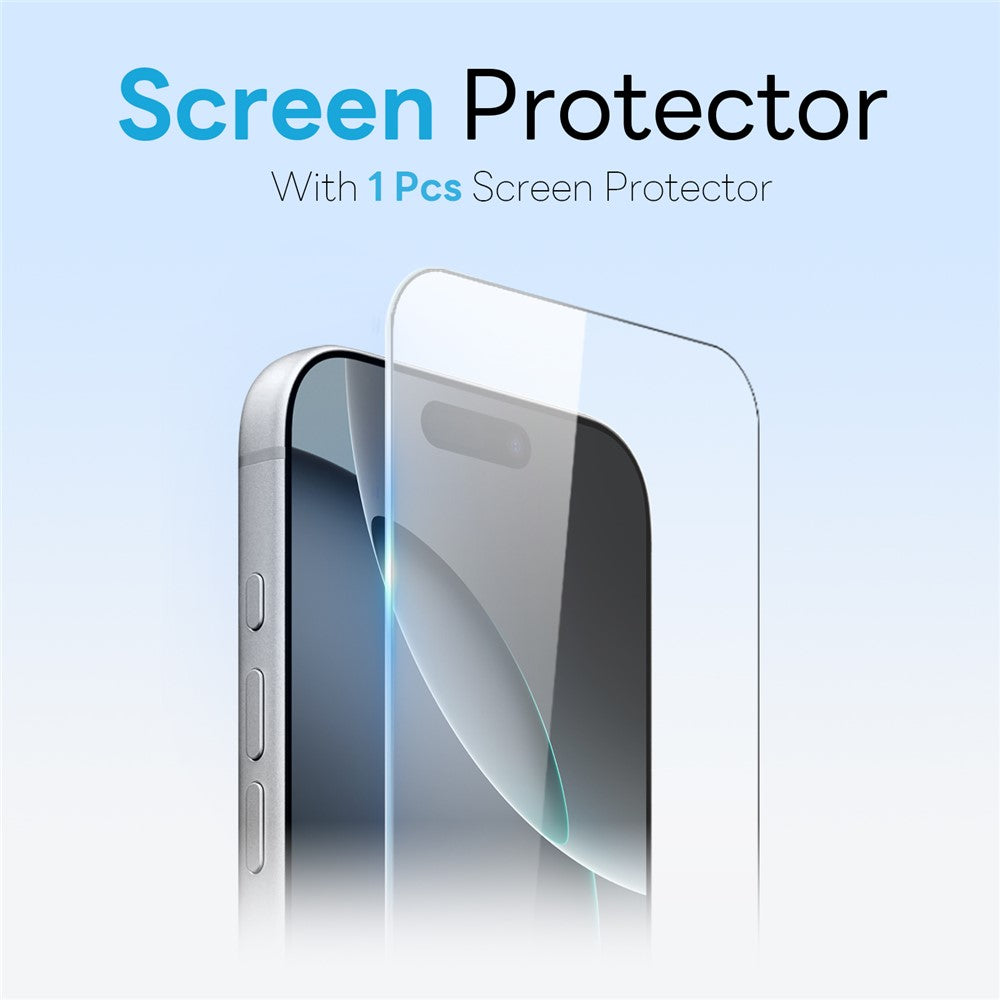 capa anti choque iPhone 16 Pro Max com vidro