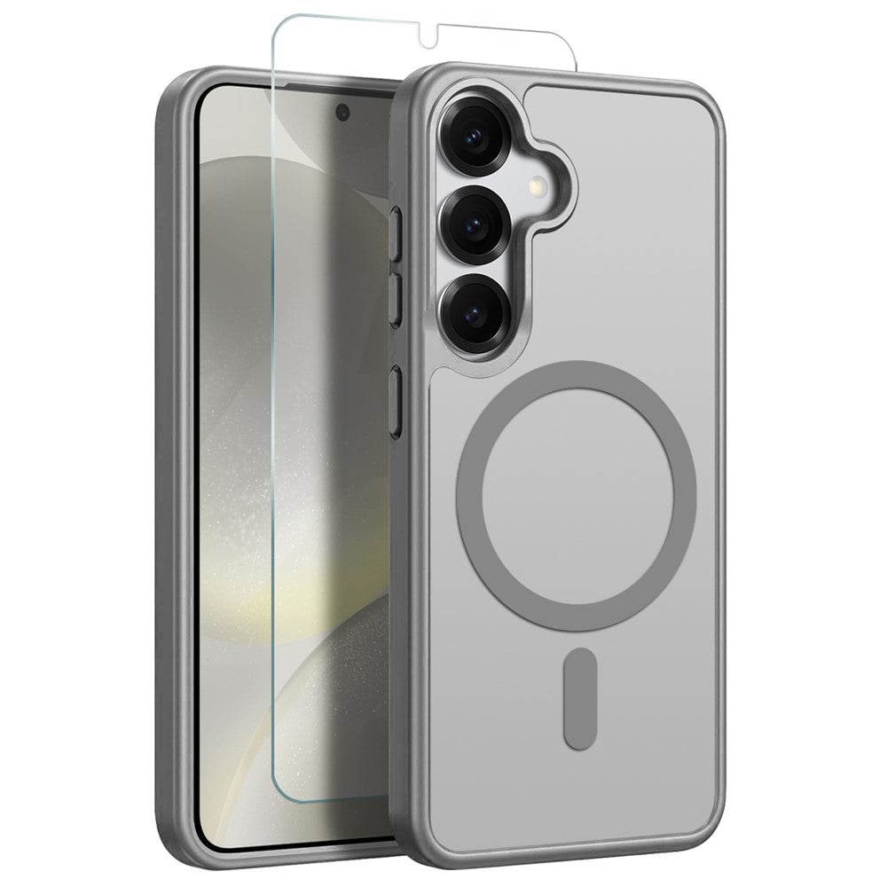 Capa NORTHJO Matte MagSafe com Vidro Temperado para Samsung S24