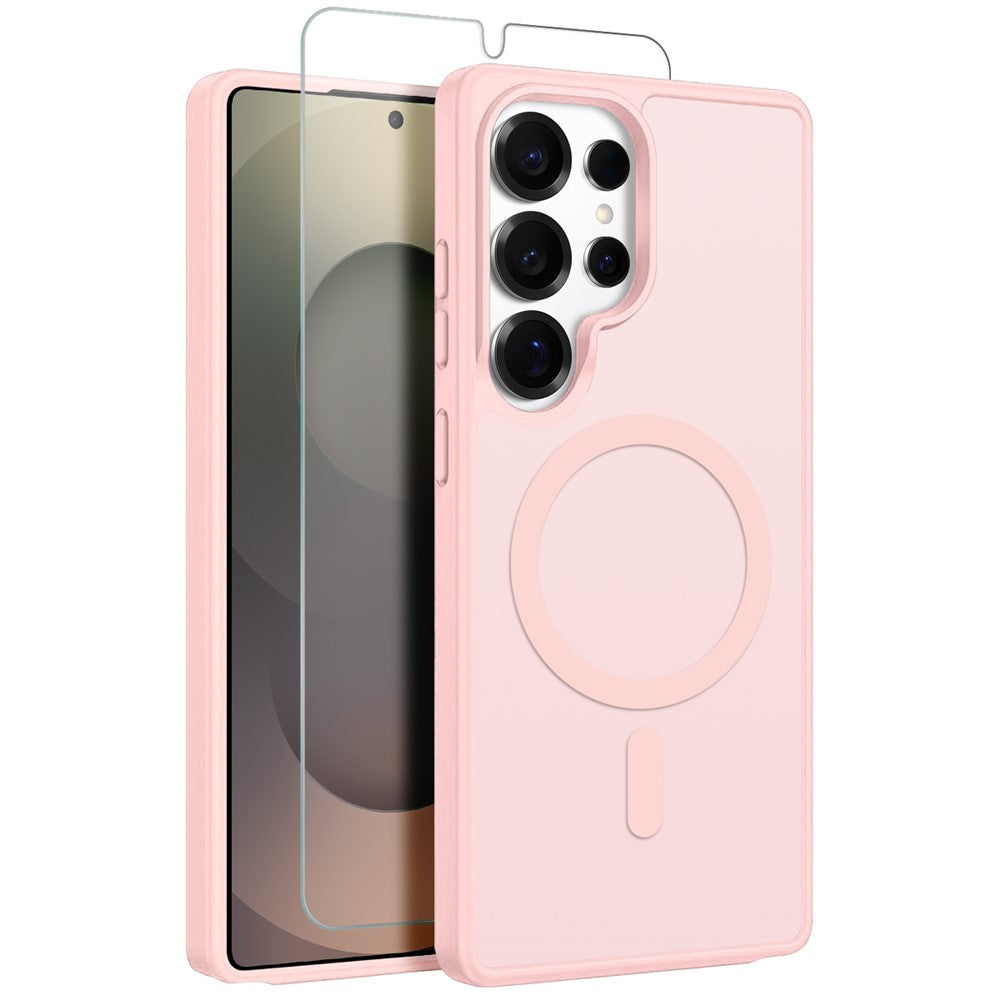 Capa NORTHJO Matte MagSafe com Vidro Temperado para Samsung S25 Ultra
