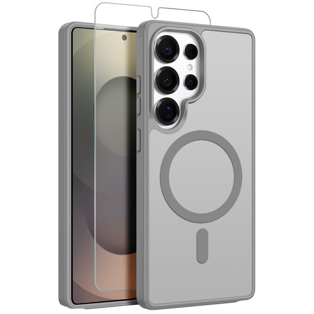 Capa NORTHJO Matte MagSafe com Vidro Temperado para Samsung S25 Ultra