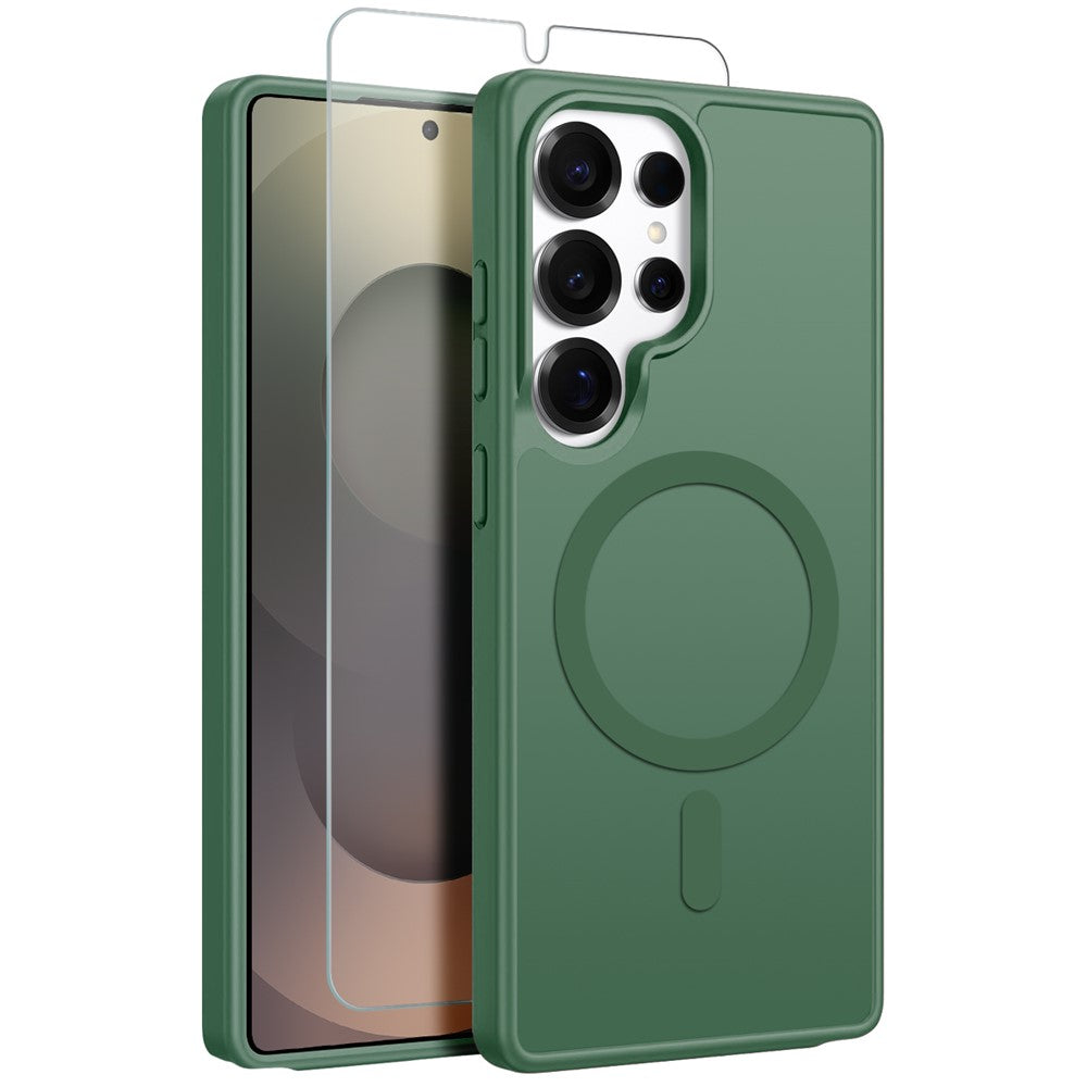 Capa NORTHJO Matte MagSafe com Vidro Temperado para Samsung S25 Ultra