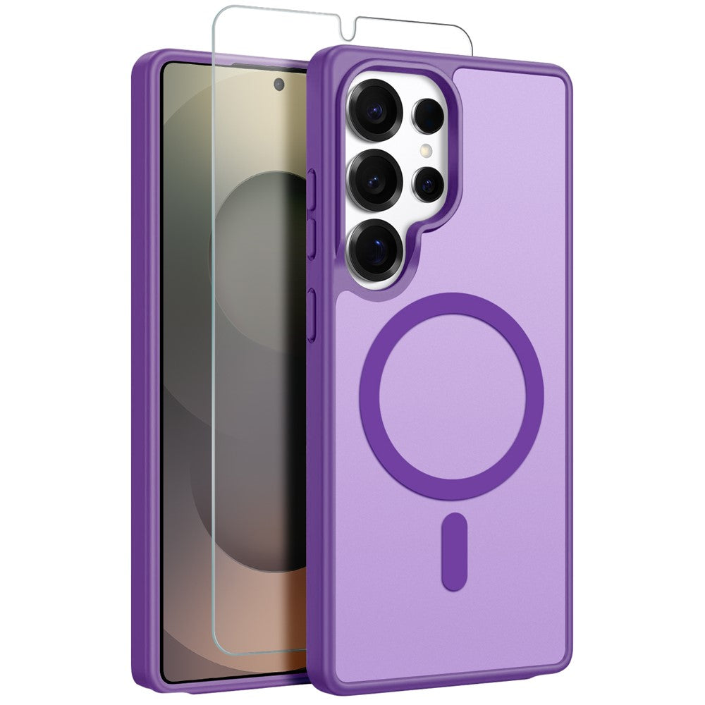 Capa NORTHJO Matte MagSafe com Vidro Temperado para Samsung S25 Ultra