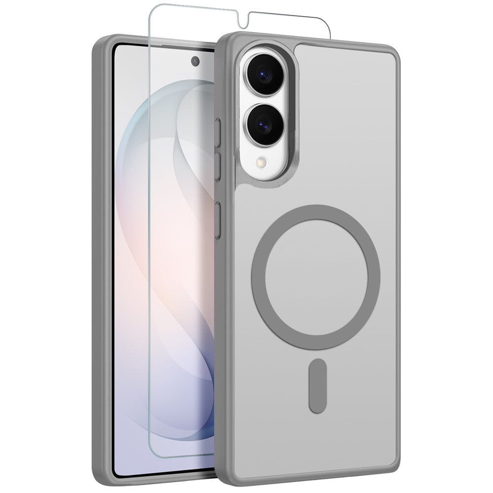 Capa NORTHJO Matte MagSafe com Vidro Temperado para Samsung S25 Edge