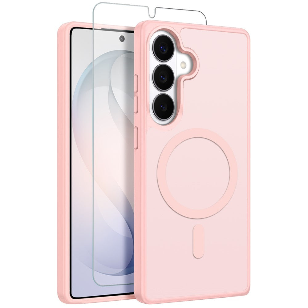 Capa NORTHJO Matte MagSafe com Vidro Temperado para Samsung S26+