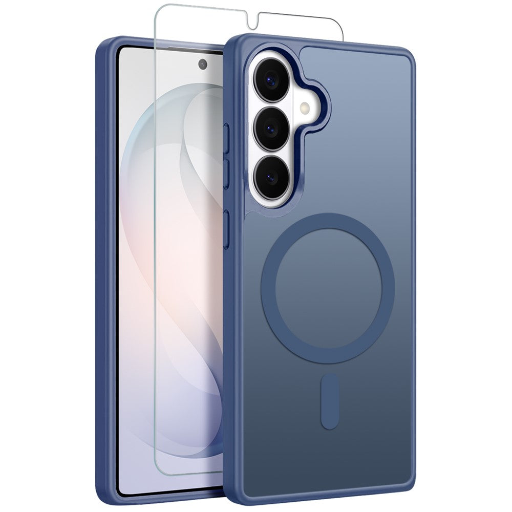Capa NORTHJO Matte MagSafe com Vidro Temperado para Samsung S26+