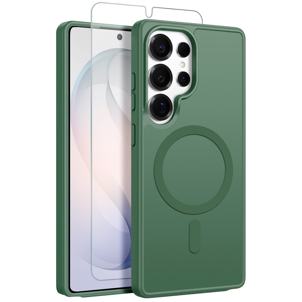 Capa NORTHJO Matte MagSafe com Vidro Temperado para Samsung S26 Ultra