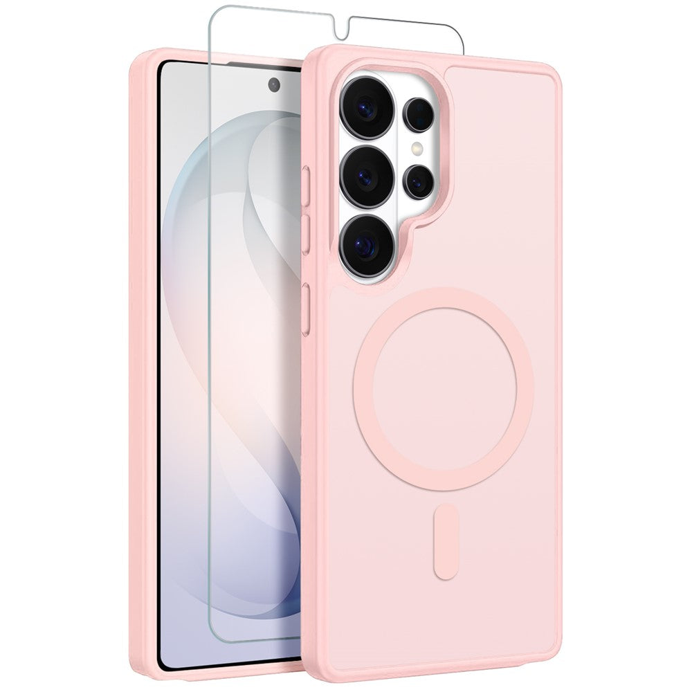 Capa NORTHJO Matte MagSafe com Vidro Temperado para Samsung S26 Ultra