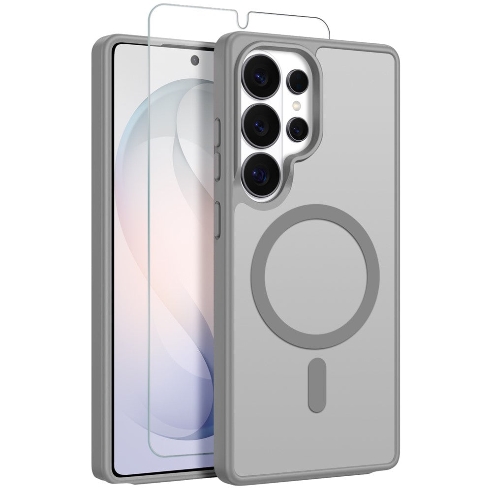 Capa NORTHJO Matte MagSafe com Vidro Temperado para Samsung S26 Ultra