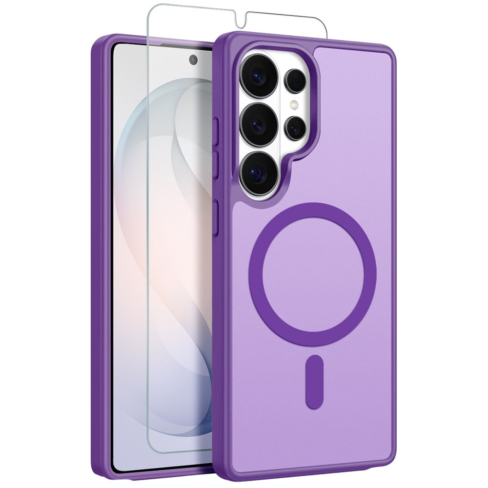Capa NORTHJO Matte MagSafe com Vidro Temperado para Samsung S26 Ultra
