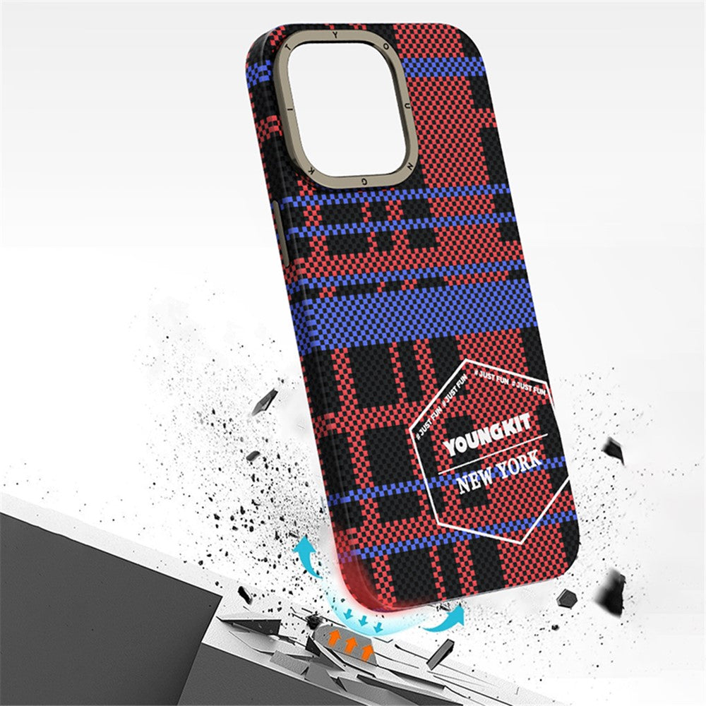 capa de telemóvel premium youngkit magsafe iphone 15 pro max