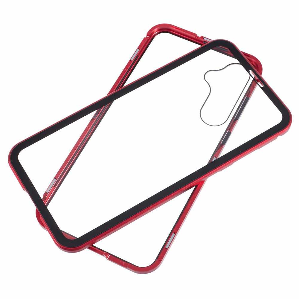 Capa Dupla Magnetic Clear para Samsung A35 5G