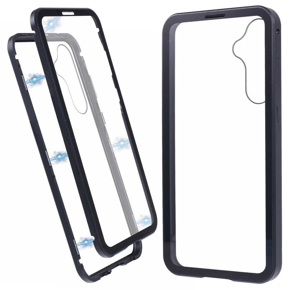 Capa Dupla Magnetic Clear para Samsung A35 5G