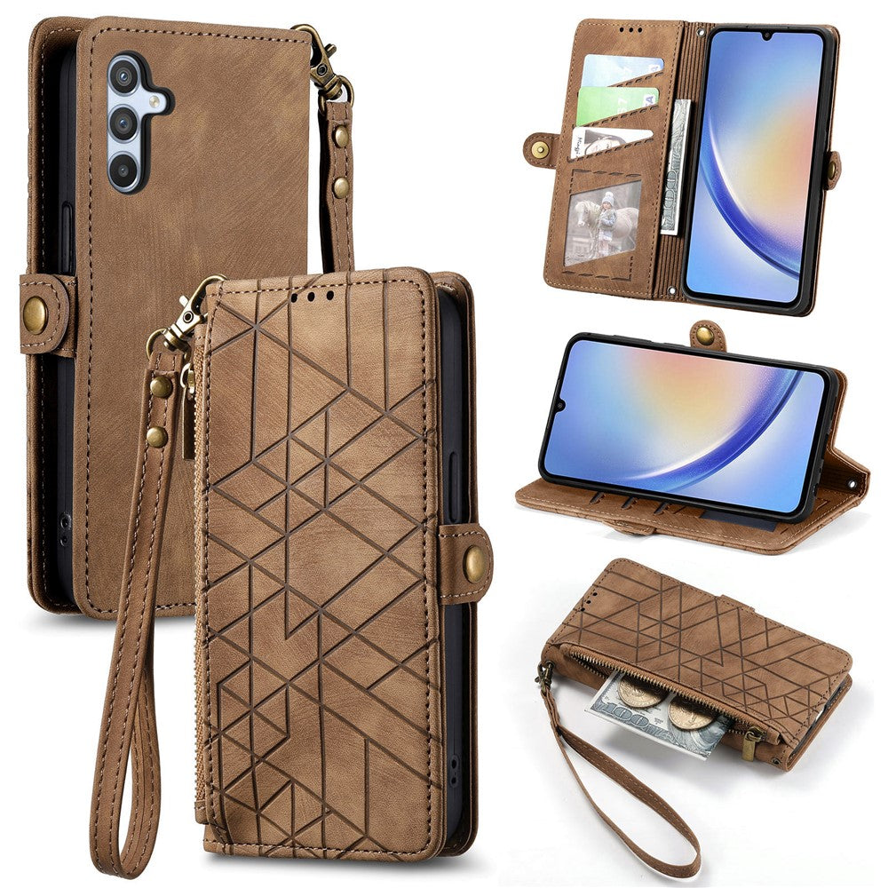 capa carteira samsung a35 5g geometry wallet