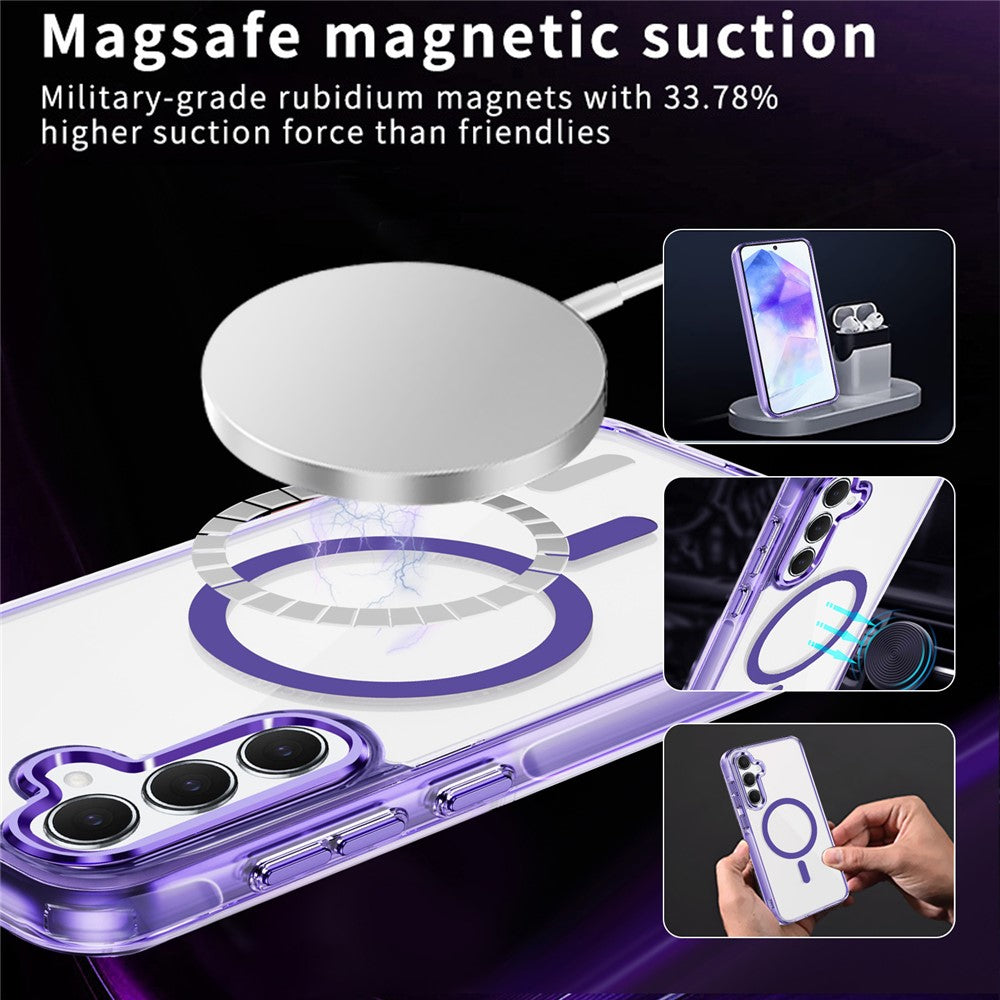 Capa ClearMag Flex para Samsung A55 5G