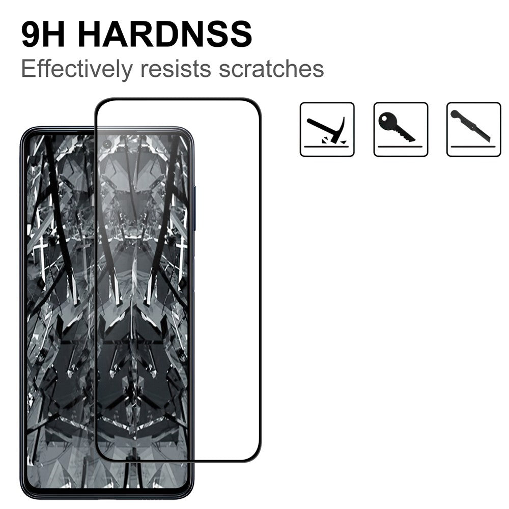 vidro resistente 9h samsung s25 com bordas pretas