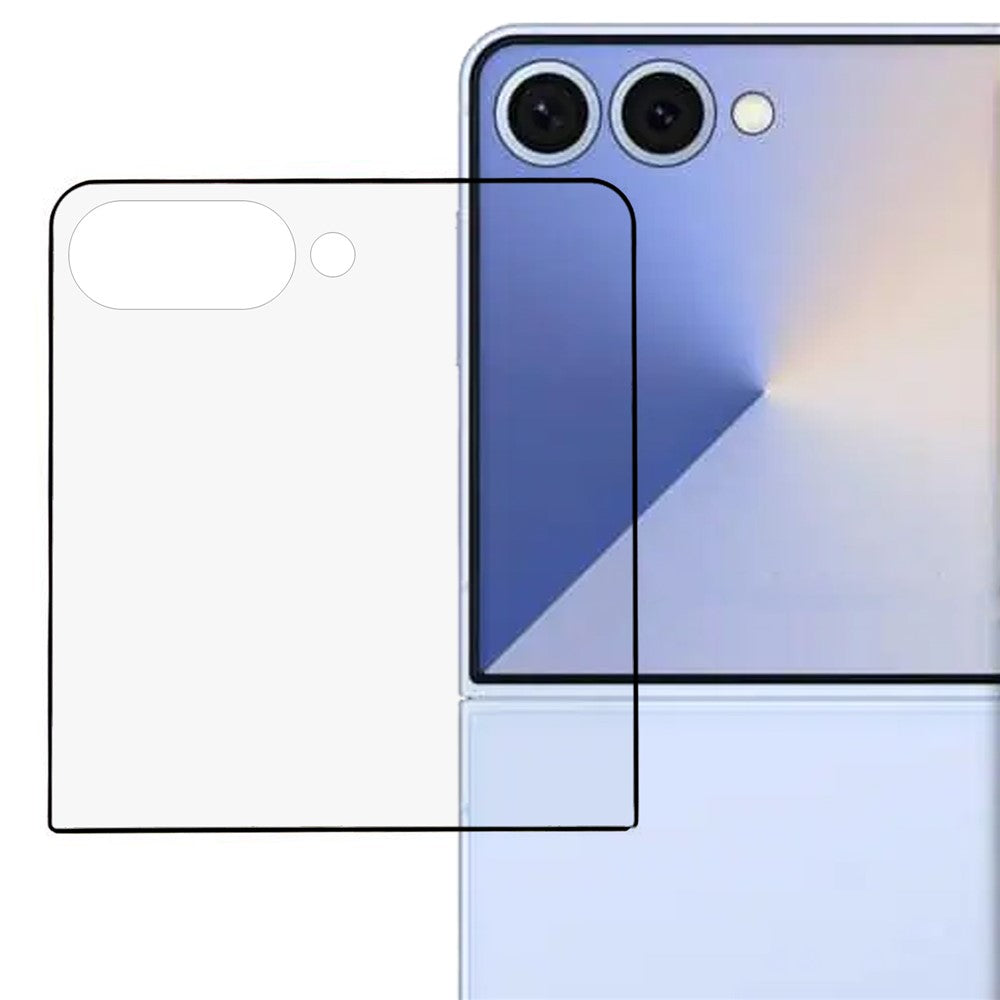 pelicula vidro temperado ecrã externo samsung z flip7 5g