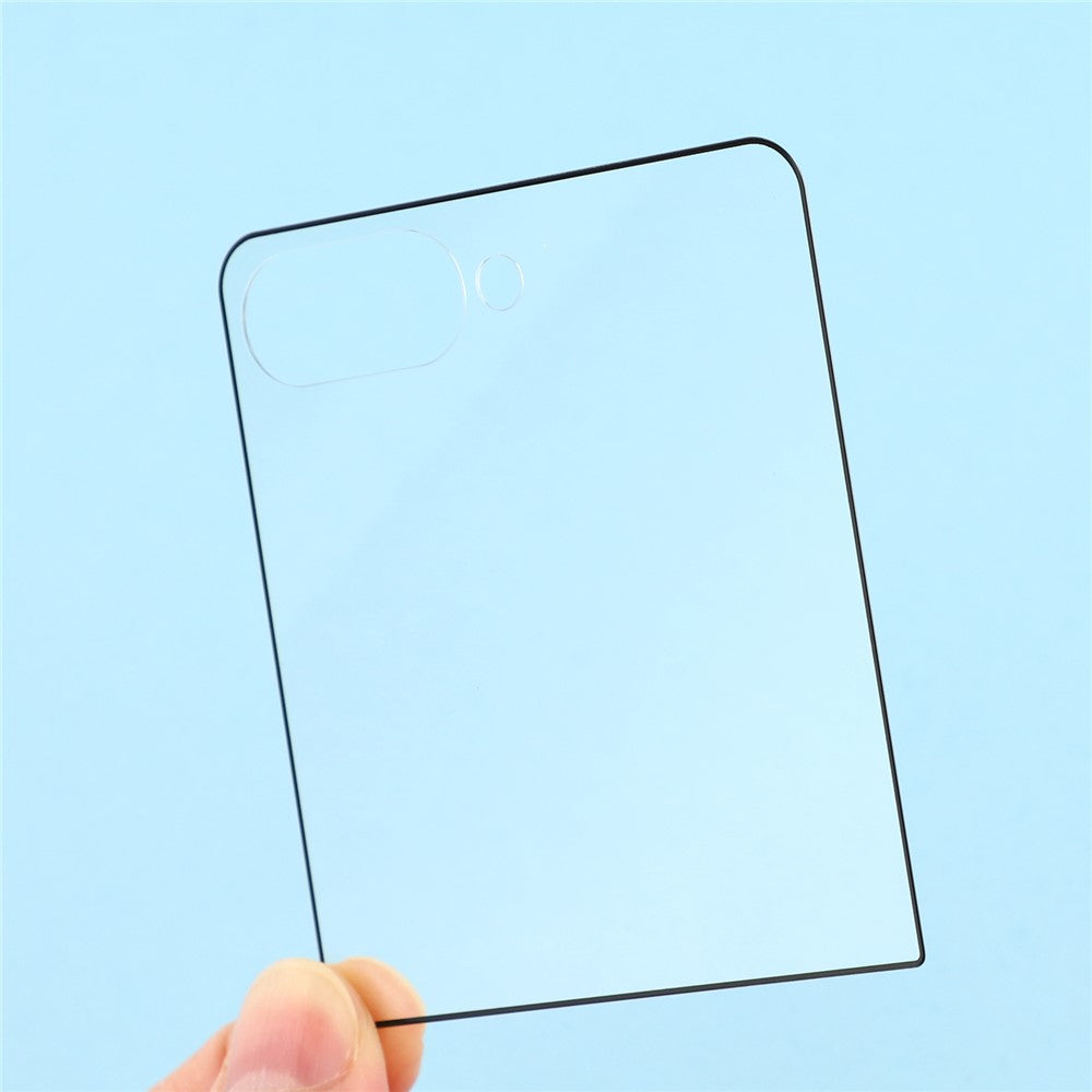 protetor de ecrã vidro alumínio-silicone samsung z flip7