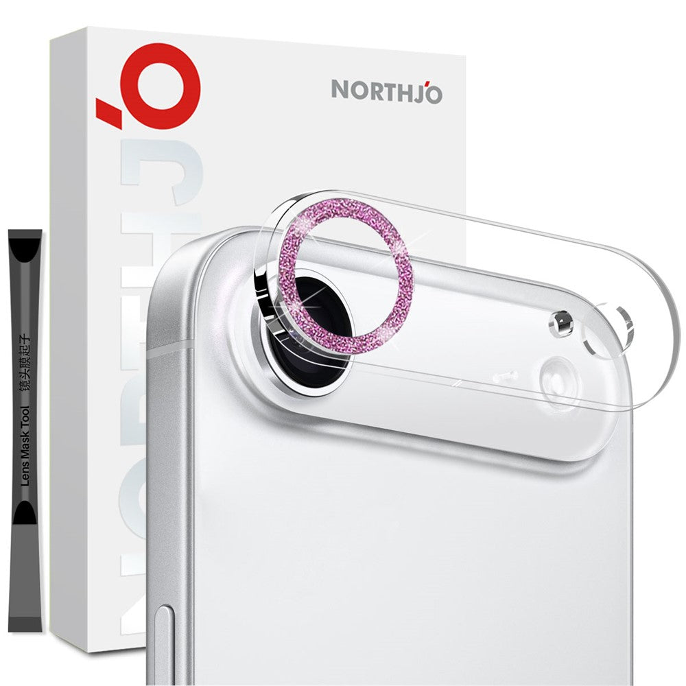 Protetor de Lente Northjo Glitter Bling para iPhone 17 Air