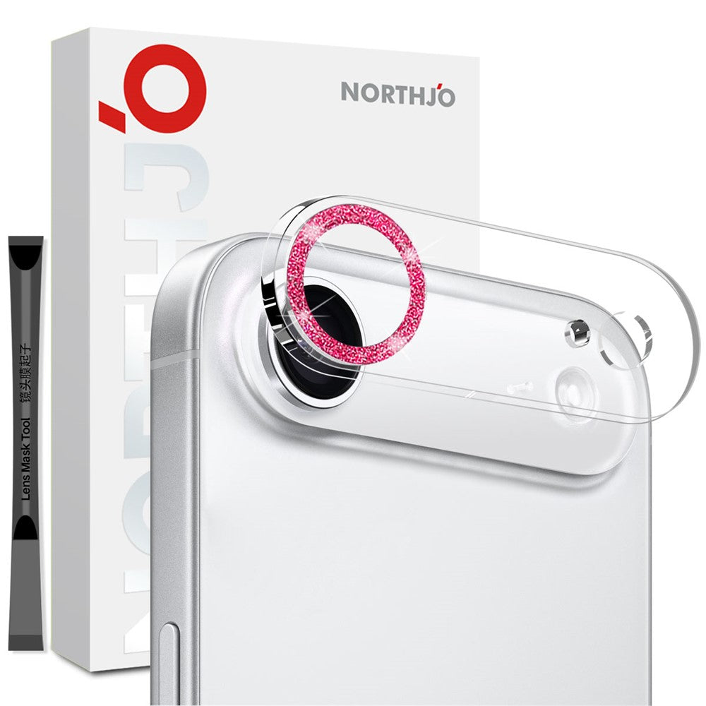 Protetor de Lente Northjo Glitter Bling para iPhone 17 Air