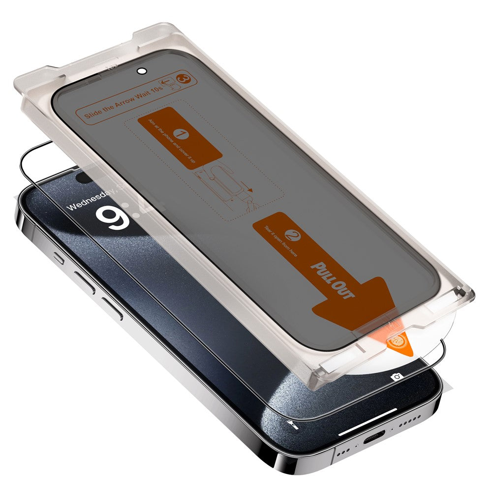 película alumínio-silício para iphone 17 pro max