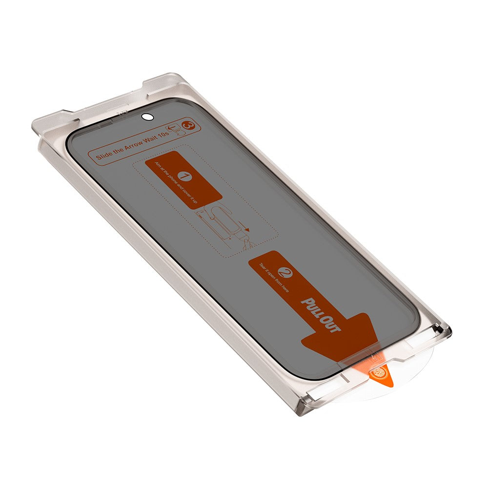 vidro temperado com aplicador iphone 17 pro