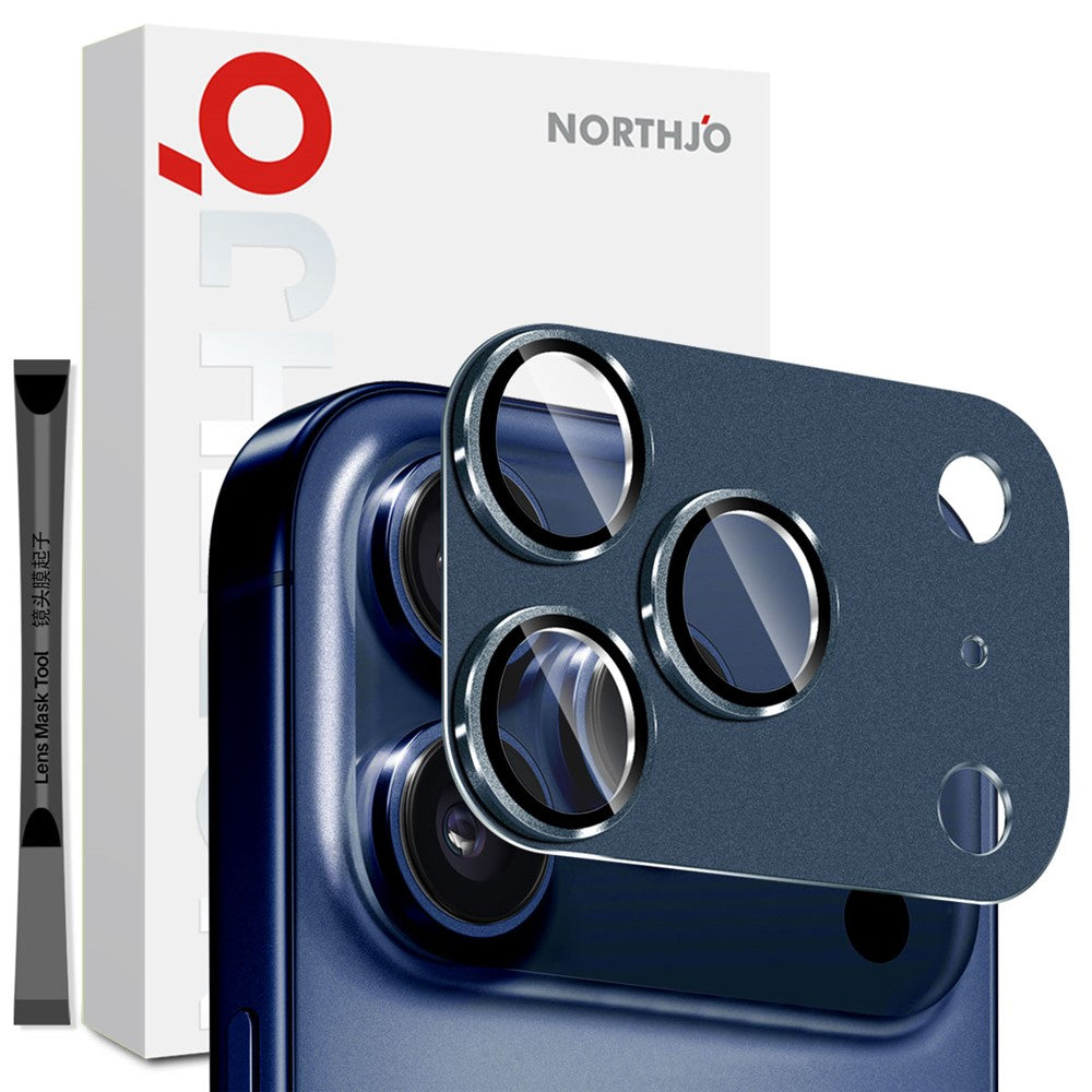 Protetor de Lente Northjo Fosco para iPhone 17 Pro
