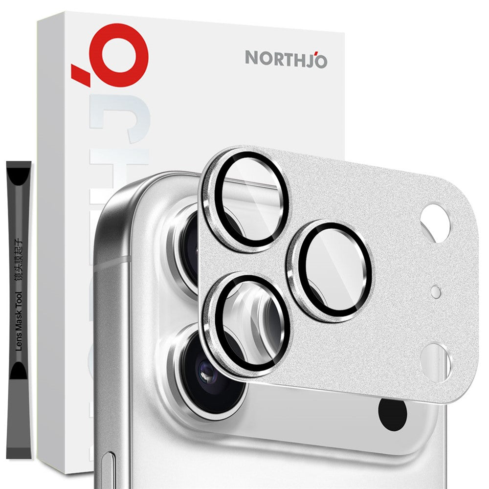 Protetor de Lente Northjo Fosco para iPhone 17 Pro