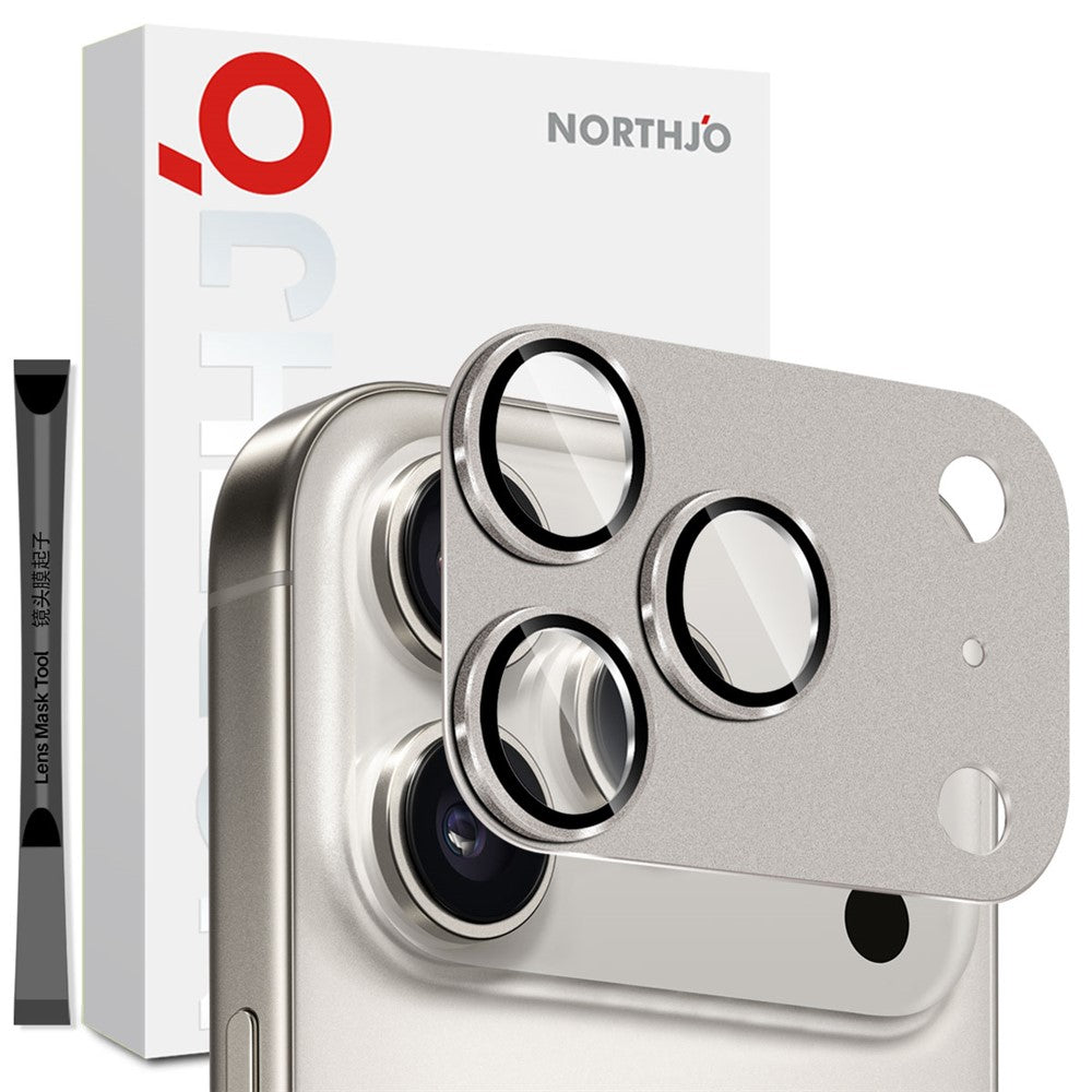 protetor de lente northjo iphone 17 pro max fosco